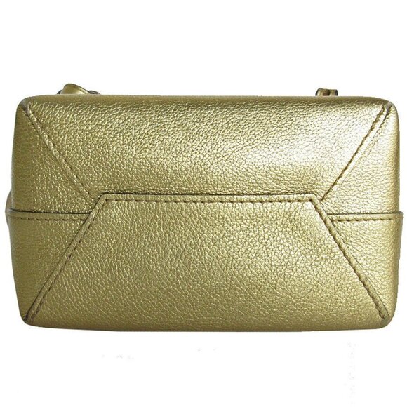 Auth LOUIS VUITTON LockmeBackpack gold leather M54575 s0141a - Picture 5 of 11